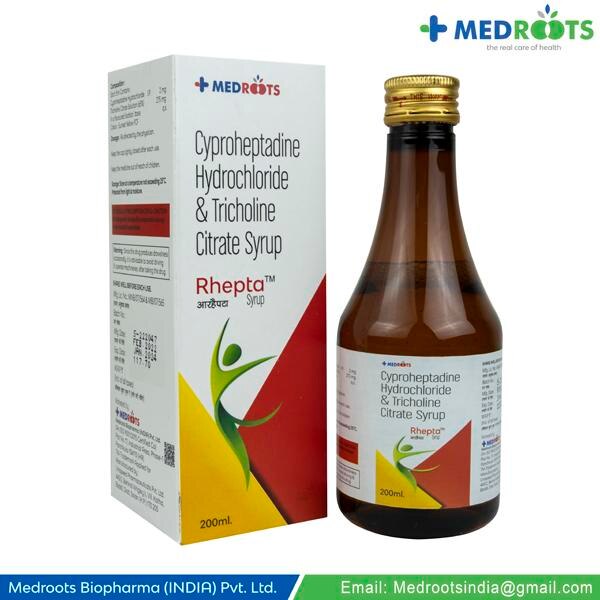 CYPROHEPTADINE HYDROCHLORIDE 2.0MG + TRICHOLINE CITRATE 275 MGto stimulate appetite and manage conditions related to weight loss and anorexia nervosa. It can also be used as an adjunct in anti-tubercular and antiretroviral regimens to support weight gain. Additionally, it may be recommended for malnourished children with poor diet, anemia, or liver/digestive issues.