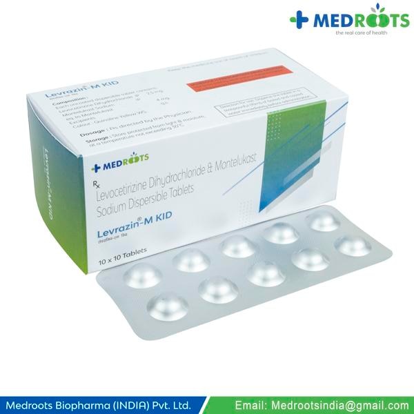 Levocetirizine + Montelukast is a combination of two medicines: Levocetirizine and Montelukast, which relieves sneezing and runny nose due to allergies. Levocetirizine is an antiallergic which blocks a chemical messenger (histamine) responsible for runny nose, watery eyes and sneezing. Montelukast is a leukotriene antagonist. It works by blocking another chemical messenger (leukotriene). This reduces inflammation (swelling) in the airways and nose, and improves symptoms.
