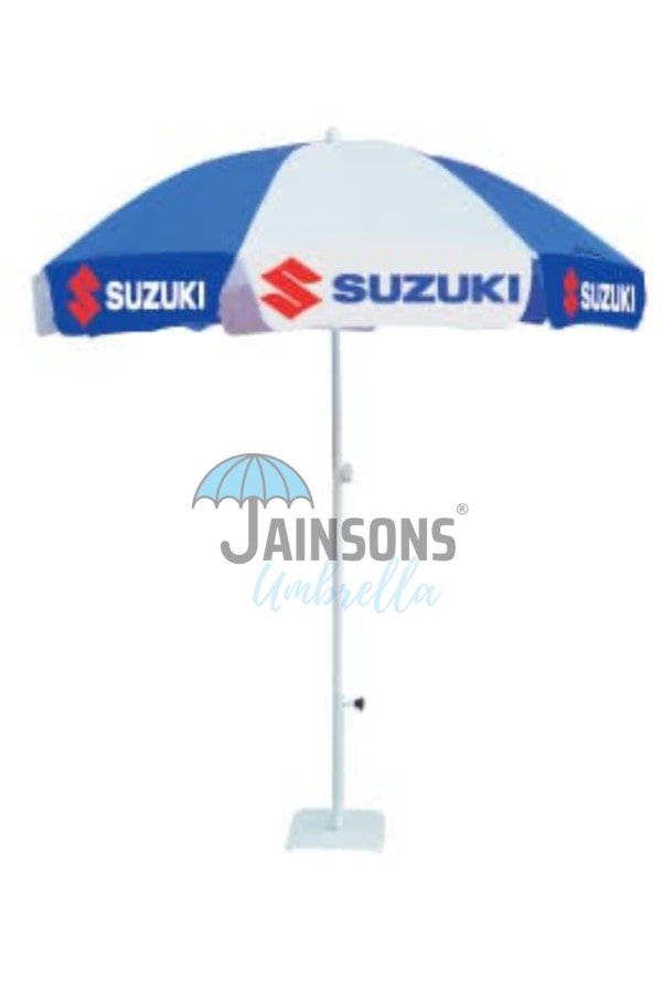 Color: Can be customized as per availability.Type: Rain & SummerCloth Type: Polyester fabricPrinting Type: Screen/DigitalRib Number: 8Material: 190T PolyesterSize: 36”X 8Frame: Mild SteelSmart branding that travels with every step.Custom-printed umbrellas that make your business shine in every city and season.Contact Us:99873625009029916221Note:• Printing Charges Extra as per your artwork.• GST Extra as applicable• Delivery Charges Extra as per your location.• All goods will be dispatched from Thane Factory Outlet.• 100% Quality Assured Product for your Outdoor Advertisement