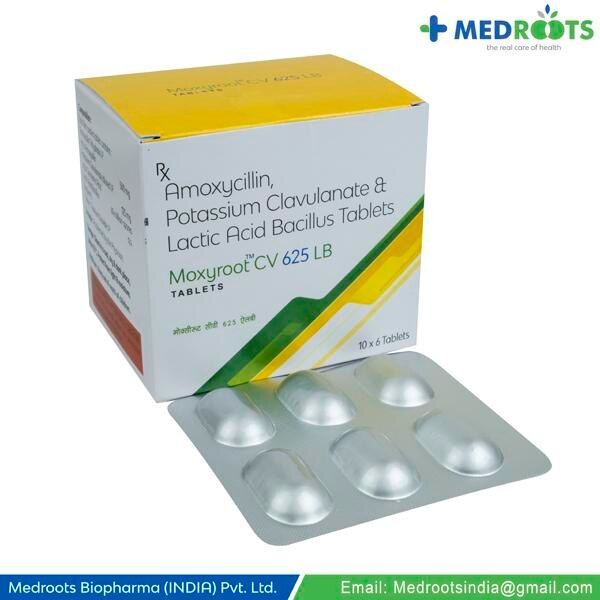 Amoxycillin + Clavulanic Acid + Lactobacillus is a combination of three medicines: Amoxycillin , Clavulanic Acid and Lactobacillus. Amoxycillin is an antibiotic. It works by preventing the formation of the bacterial protective covering which is essential for the survival of bacteria. Clavulanic Acid is a beta-lactamase inhibitor which reduces resistance and enhances the activity of Amoxycillin against bacteria. This treats your infection, but may upset your digestive system by killing healthy gut bacteria as well. Lactobacillus is added to restore the balance of healthy bacteri