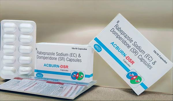 Rabeprazole and Domperidone are two medications commonly used in combination to treat gastrointestinal disorders, particularly those involving acid reflux, indigestion, and nausea. Here's a detailed description of each:1. RabeprazoleClass: Proton Pump Inhibitor (PPI)Mechanism of Action: Rabeprazole works by irreversibly blocking the H⁺/K⁺ ATPase enzyme system (the proton pump) in the stomach lining, thereby reducing gastric acid secretion.Uses:Gastroesophageal reflux disease (GERD)Peptic ulcersZollinger-Ellison syndromeErosive esophagitisCommon Side Effects:HeadacheDiarrheaNauseaAbdominal painFlatulenceDosing: Typically taken once daily before meals.2. DomperidoneClass: Dopamine D2 receptor antagonist (Peripheral)Mechanism of Action: Domperidone increases the movement of the stomach and intestines, helping food move more easily through the stomach. It also blocks dopamine receptors in the gut and the chemoreceptor trigger zone (CTZ), reducing nausea and vomiting.Uses:Nausea and vomitingGastroparesisDyspepsiaAs an adjunct in GERD (to enhance motility)Common Side Effects:Dry mouthAbdominal crampsDiarrheaRare: Cardiac arrhythmias (especially in high doses or with long-term use)Precautions: Should be used cautiously in patients with heart problems; prolonged use is generally not recommended.Combination Use (Rabeprazole + Domperidone):Indications:GERD with associated nausea or bloatingFunctional dyspepsiaAcid reflux unresponsive to monotherapyForm: Often available as a single capsule/tablet combining both drugs (e.g., Rabeprazole 20 mg + Domperidone 10 mg)Administration: Usually taken before meals.