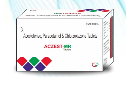 ACECLOFENAC PARACETAMOL CHLOROZOXAZONE 