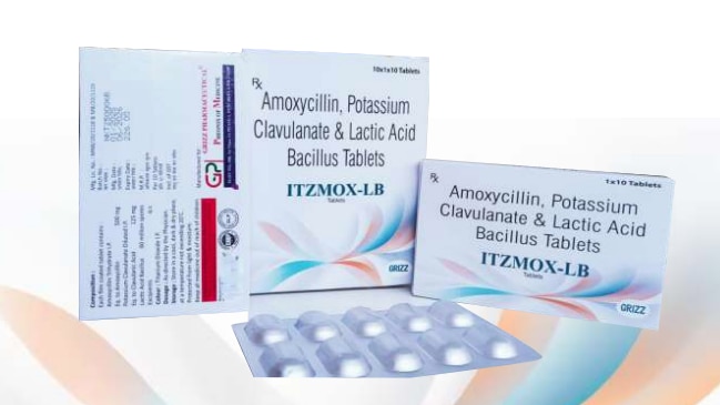 AMOXYCILLIN 500MG+CLAVULANIC  ACID 125MG  BACILLUS  TABLETS