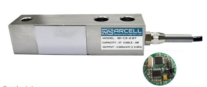  Short Description•	Nickel plated alloy steel IP67 shear beam load cell•	Factory Calibrated Load Cells, and do not need to be re-calibrated when they are installed•	Less Noise, Simple Maintenance, Versatility, More Sensetive.•	High accuracy•	High reliability