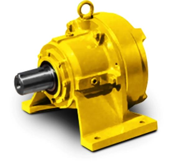 GEARBOX – CYCLO CYCLOIDAL DRIVECyclo Cycloidal Drives are compact, high-efficiency speed reducers based on the cycloidal motion principle. They offer superior performance with high reduction ratios in a co-axial design. Each unit is modular, with rated torque and reduction ratio options based on size.Technical Specifications:Torque Capacity: Up to 60,000 NmReduction Ratio: Starting from 9:1Power Rating: Up to 75 kWInput Types: Free Input, Hollow Input, Motor MountedMounting Options: Foot, Flange, C-Flange, Agitator MountThese drives are ideal for applications requiring compact design, high shock-load resistance, and maintenance-free operation.