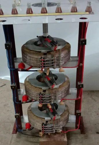 10 amps 1 phase open type variac. Sakara Transformers deals in quality products and also do customized products based on customer requirement in best price.