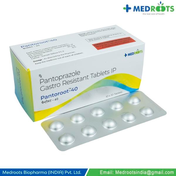 PANTOPRAZOLE 40 MG -is used to treat certain conditions in which there is too much acid in the stomach. It is used to treat erosive esophagitis or 'heartburn' caused by gastroesophageal reflux disease (GERD), a condition where the acid in the stomach washes back up into the esophagus.