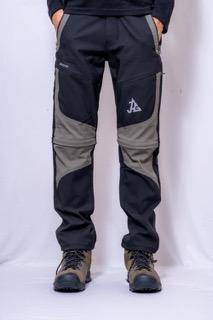 These Unisex Hiking Dual Colour Convertible Pants have the versatility to comfortably see you up challenging ascents. With a soft, sustainably-conscious fabric and zip-off legs, these are the pants (or capris) you need for all-day activity off the grid. 🗺️Description:* Relaxed fit* Unisex 6 Pocket Design* All YKK Zippers assures the highest grade of durability making it fit for the rugged and beautiful outdoors* Quick-dry materials offer enhanced moisture management to help keep you comfortable and increased abrasion resistance for extra durability* Pants made with recycled fabric* Secure-zip hand pockets* Secure-zip back pocket* Zip-off legs let you convert pants to capris* Drawcord at leg openings for adjustability* Heat transfer radium logo which acts as a reflector* 365 Days Stitching & Zipper Warranty* Color: Black & Grey, Grey & Black, Black & Olive, Olive & BlackNOTE: ACTUAL COLOUR MAY VARY FROM PICTURES