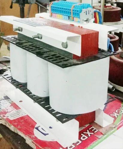 Step Down Transformer three phase 6 KVA Manufacturer in Coimbatore, Tamil Nadu.