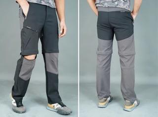 Water repellent & breathable fabric. 5 pocket design.Unisex PantsZip closure pockets for safety. Reflective radium prints to ensure better night visibility.Can be easily converted into shorts.12 months warranty on manufacturing defects.Elastic lock given at the bottom to narrow it down.Quick dry FabricFor Builk orders | franchise Enquiry: 9004860291