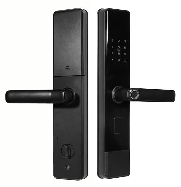 Introducing the HE01 Lite smart door lock, the ultimate solution for securing your home with ease and convenience. With multiple unlocking methods such as finger print sensor, passcode, RFID tag, mobile application, and mechanical key, you'll never have to worry about losing your keys again.Not only is the HE01 Lite easy to install, it's also incredibly user-friendly, making it the perfect choice for tech-savvy homeowners. And with its affordable price tag, you can enjoy the benefits of a smart door lock without breaking the bank.Upgrade your home security today with the HE01 Lite smart door lock and experience the convenience of modern technology at your fingertips.