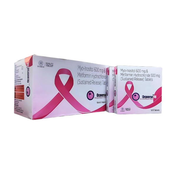 Myo-inositol IP 600 mg, Metformin Hydrochloride 500 mg