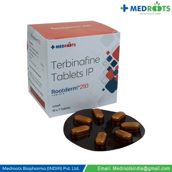 Terbinafine belongs to the group of medicines called antifungals. It is used to treat fungus infections of the scalp, body, groin (jock itch), feet (athlete's foot), fingernails, and toenails.