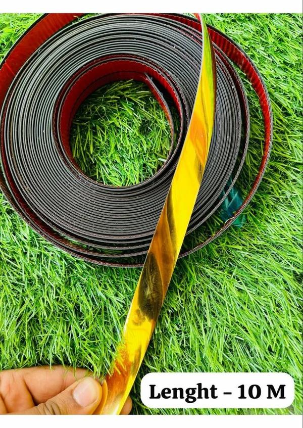 6mm PVC Golden Strip₹ 300/PieceGet Latest PriceShape	RectangularLength	10 mPattern	PlainColor	GoldenWidth	6mmOur PVC Wall Panel is a versatile and durable solution for enhancing the aesthetics of any space. Made from high-quality PVC material, these panels are easy to install and maintain, making them a cost-effective choice for both residential and commercial applications.