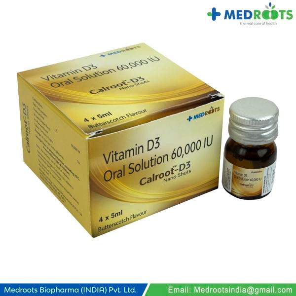 Vitaneo D3 Nano 60000IU Oral Solution is used in the treatment of vitamin D deficiency and osteoporosis. It helps the body to absorb calcium. Calcium is essential for maintaining strong and healthy bones. It is used when your diet does not provide enough calcium.