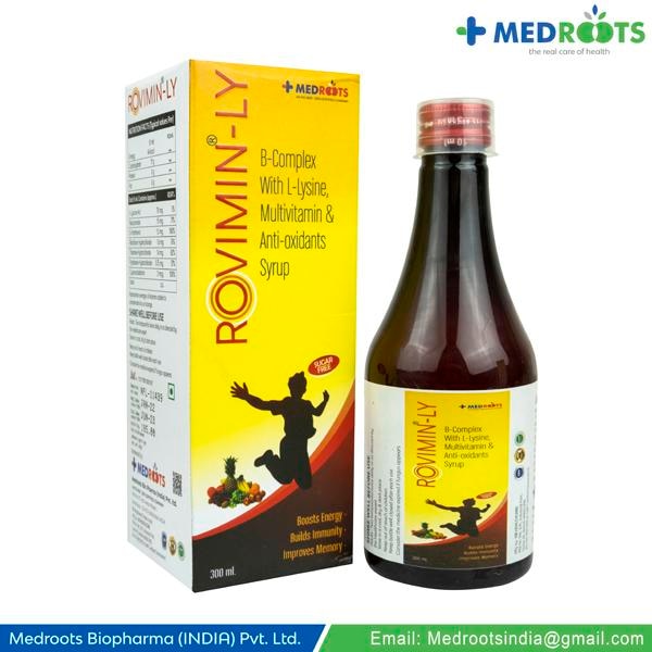 Uses of B-Complex With L-Lysine SyrupThis syrup is very helpful to maintain a healthy muscle mass. It reduces the recovery time from workouts. It aids in proper calcium absorption and is also very important for boosting the immune system. Proper development of healthy bones also becomes possible by using it.