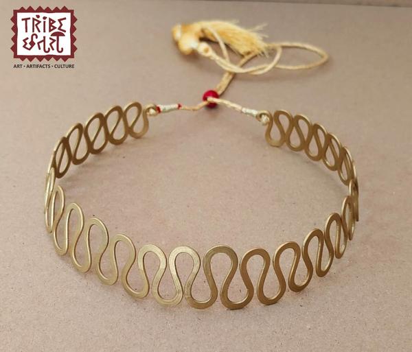 Dhokra Necklace setDhokra is an art almost 4000 years old, it adds an ethnic value to your space.It is also a long lasting & low maintenance item. The origin of dhokra art is from the tribal belts of West Bengal, Chhattisgarh and Odisha. Thus, the eccentric patterns, motifs and designs always stand out. When one adorns the dhokra tribal jewelry, they come across colorful beads, soft threads and metallic pendants that highlight the beauty of the attire. The larger pendants with simple threads are a hallmark of dhokra jewelry. The ornaments are inspired by elements of nature like leaves, the sun, the moon, spirals, etc. The beauty of these jewellery pieces lies in their versatility to be paired with either Indian clothing as well as western clothing to add that bohemian stroke.Tribe Chatari in Pune offers an authentic collection of Dhokra tribal jewellery, showcasing the rich heritage of Indian tribal artistry. Dhokra, a traditional form of metal casting, is known for its intricate designs and is a significant part of India's tribal art legacy.🛍️ Explore Dhokra Jewellery at Tribe ChatariLocated in the heart of Pune, Tribe Chatari is a hub for tribal artifacts and handicrafts from across India. The store features a diverse range of products, including Dhokra jewellery & bamboo jewellery which is handcrafted by skilled artisans. Visitors have praised the store for its extensive collection and the owners' deep knowledge of tribal arts.