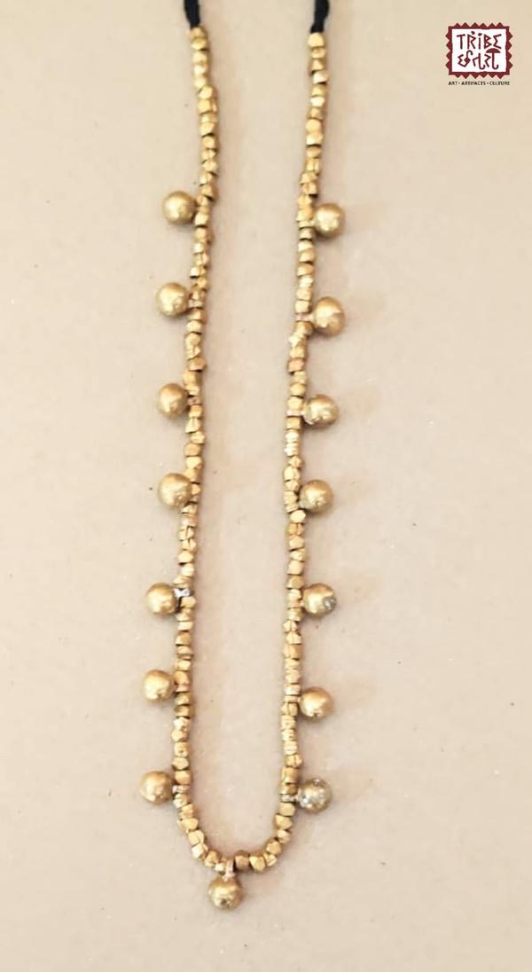 Dhokra Necklace setDhokra is an art almost 4000 years old, it adds an ethnic value to your space.It is also a long lasting & low maintenance item. The origin of dhokra art is from the tribal belts of West Bengal, Chhattisgarh and Odisha. Thus, the eccentric patterns, motifs and designs always stand out. When one adorns the dhokra tribal jewelry, they come across colorful beads, soft threads and metallic pendants that highlight the beauty of the attire. The larger pendants with simple threads are a hallmark of dhokra jewelry. The ornaments are inspired by elements of nature like leaves, the sun, the moon, spirals, etc. The beauty of these jewellery pieces lies in their versatility to be paired with either Indian clothing as well as western clothing to add that bohemian stroke.Tribe Chatari in Pune offers an authentic collection of Dhokra tribal jewellery, showcasing the rich heritage of Indian tribal artistry. Dhokra, a traditional form of metal casting, is known for its intricate designs and is a significant part of India's tribal art legacy.🛍️ Explore Dhokra Jewellery at Tribe ChatariLocated in the heart of Pune, Tribe Chatari is a hub for tribal artifacts and handicrafts from across India. The store features a diverse range of products, including Dhokra jewellery & bamboo jewellery which is handcrafted by skilled artisans. Visitors have praised the store for its extensive collection and the owners' deep knowledge of tribal arts.