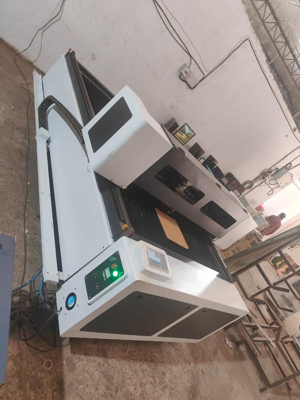 CO2 Laser Machine In Surat| Alpha CNC Technologies | Surat, GujaratOverview:Alpha CNC Technologies, based in Surat, Gujarat, is proud to offer state-of-the-art CO2 Laser Machines designed for precision cutting and engraving across a wide range of materials. Our CO2 Laser Machines combine advanced technology, high performance, and reliability, making them the perfect solution for businesses seeking to enhance their production capabilities.Key Features:High Precision Cutting and Engraving: Our CO2 Laser Machines deliver exceptional precision, enabling intricate cuts and detailed engravings on various materials, including wood, acrylic, leather, glass, and textiles.Robust Build Quality: Engineered with high-quality materials, our machines are built to withstand intensive use, ensuring long-term durability and consistent performance.Advanced Laser Technology: Equipped with powerful CO2 laser tubes, our machines provide superior cutting speed and accuracy, enhancing productivity and efficiency.User-Friendly Interface: Featuring an intuitive control panel and easy-to-use software, our CO2 Laser Machines are designed for smooth operation, even for users with minimal technical expertise.Versatile Applications: Suitable for diverse industries such as signage, packaging, textiles, automotive, and custom art, our CO2 Laser Machines cater to a wide array of cutting and engraving needs.Customizable Options: We offer customizable configurations to meet specific operational requirements, ensuring optimal performance tailored to your business needs.Benefits:Increased Productivity: Our CO2 Laser Machines enable faster processing times and higher output rates, significantly boosting overall productivity.Cost Efficiency: Achieve precise cuts and minimal material waste, reducing operational costs and maximizing resource utilization.High-Quality Results: Consistently produce high-quality, detailed, and clean cuts and engravings, enhancing the value and appeal of your finished products.Ease of Use: Simplify your cutting and engraving processes with user-friendly controls and software, minimizing the learning curve and operational downtime.Scalability: Whether you run a small workshop or a large manufacturing facility, our CO2 Laser Machines can be scaled to match your production demands.Applications:Signage: Create precise and detailed signs, letters, and displays with ease.Packaging: Enhance packaging solutions with intricate designs and custom engravings.Textiles: Cut and engrave fabrics with precision for fashion, upholstery, and other textile products.Automotive: Produce accurate and detailed parts and accessories for the automotive industry.Custom Art and Crafts: Create unique and customized pieces with intricate designs and patterns.Why Choose Alpha CNC Technologies:Industry Expertise: With extensive experience in laser technology, we provide cutting-edge solutions that meet the highest industry standards.Quality Assurance: Our stringent quality control measures ensure that every CO2 Laser Machine meets our rigorous performance and reliability criteria.Comprehensive Support: We offer complete support services, including installation, training, and maintenance, to ensure the seamless operation of your CO2 Laser Machine.Innovation: We continuously integrate the latest technological advancements into our machines, keeping you at the forefront of the industry.Contact Us:For more information about our CO2 Laser Machines or to discuss your specific requirements, contact Alpha CNC Technologies today. Our team of experts is ready to provide you with customized solutions that enhance your cutting and engraving capabilities.Experience the precision and power of CO2 Laser Machines from Alpha CNC Technologies – your trusted partner for advanced cutting and engraving solutions in Surat, Gujarat.