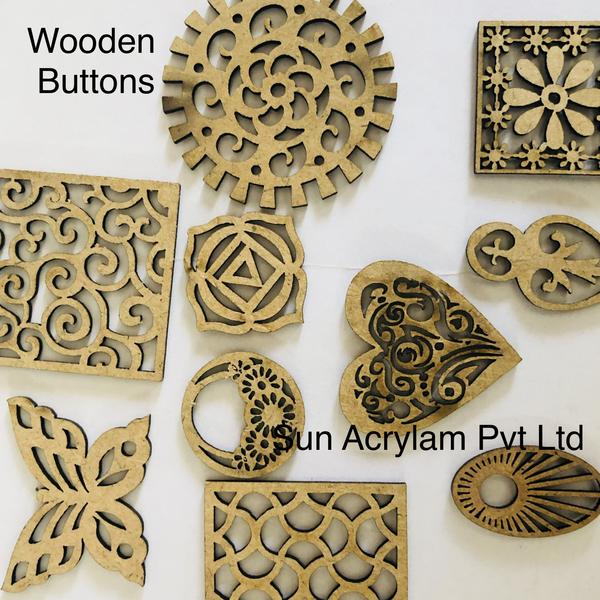 Ladies Kurti Fancy Button 