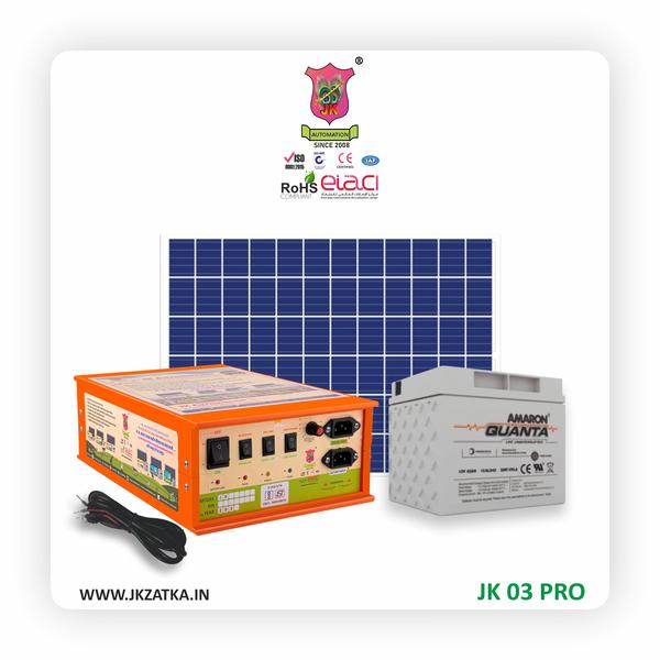 MODAL: JK SSE 50 Output energy : 100 TO 200 BIGHA SetOutput Voltage : 6 to 10 KV, selectable modelOutput current : 5.6APulse Interval : 1.2 second nominalPulse Duration : 200 micro second, nominalHV output : 10000 V 1 zoneLV output : 9000 V 1 ZonesInput current : 1.5A, to 500ma nominal, depend on modelBattery : 12V/26AH AMRON Input solar : 30 WATT JK MAKESIREN : AVLABL INSIDE MODAL-JK AUTOMATION fence energizer is World’s most powerful Fence Energizer which is design, tested and Government Approved as per standard of safety BIS 302-2-76.- 165 countries of the world are using this technology for protecting their crops from wild animals.- A Professional security system which can be use by Airport, Military, B.S.F, Forest department for protecting their properties from theft, intrusion, Pilferage and Sabotage- Programmable siren system: Users can program siren according to their need,Like• When fencing wire break,• When animals touch to fencing ,• When branches touch to fencing,• When heavy voltage drop from fencing,- Extra power function can be avoid rustling animals.- Automatic and manual function: Automatic starts at night and off at the morning- Power management system Provide long Battery life-period- Live And Return wire system- All type of indication can give all information of Fence energizer’s status- 1 to 500 acres of different types of models for agriculture.- All kind of Information and services are provided through the company’s top-level technical experts.- Running from 100% sunlight, does not need electricity.- It gives short, sharp and painful shock but there is not physical harm to the man and animal.- It can run 2 weeks without sunlight.- 100% result and 30 days money-back guarantee.