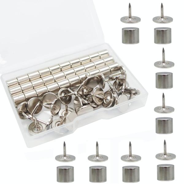 Push Pins & Magnetic Button