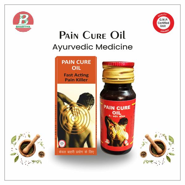 Pain cure oils are typically formulated with a blend of natural essential oils, herbal extracts, and carrier oils that work synergistically to relieve pain and inflammation. Here are the primary benefits: Eases muscle soreness, joint pain, back pain, and headaches. Effective for arthritis, sprains, and sports injuries.