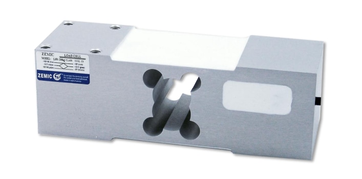 • Aluminium-alloy IP65 single point load cell Test certificate no. D09-06.12 Rev. 0• Colourless anodized C of C no R60/2000-CN1-06.03• Suitable for single and double load cell structuredplatform scales Certificate no. 12-006• Recommended maximum platform size:o for 50kg – 200kg: 600 × 600 mmo for 250kg – 635kg: 600 × 800 mm