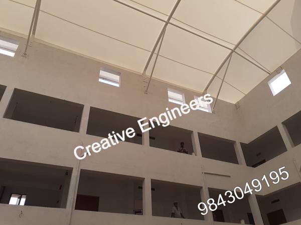 We Creative Engineers is one of the Prominent Manufacture of “Tensile Structure” from Coimbatore, Tamil Nadu. We Complete our Projects as per Customer Requirement with Creative Design.
