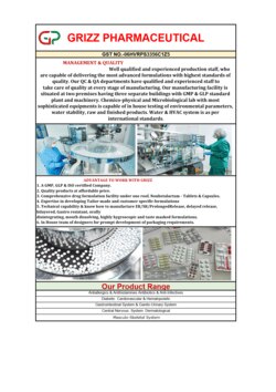 Third party Manufacturing Company
