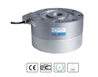 Nickel plated alloy steel IP68 spoke type load cell路 Tension and compression applications路 Suitable for truck scales, hopper scales, automobile testingfacilities and other electronic weighing or force measuringfield.