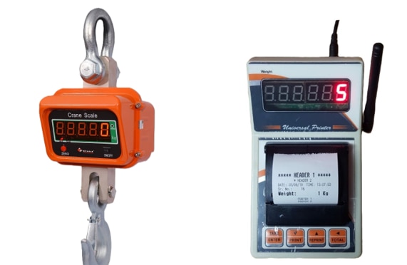 *	Auto Reconnect Function*	In line range upto 50mtr & 25 FeetBluethooth based.*	2 Inch Inbuilt Thermal label Printer with 0.5Inch Red display*	Single window printer weighing scale with liter and piece counting function.*	Matel body constructed for rough & toughuses.*	Multiple print format normal / accumulation/statistical/net Gross Tare /*	Issue Receive Selectable baud rate format2400 to 115200storage with reprint facility of any slip, Reprint of any slip.*	No of copy option Work continuous / Single key operation Multiple Report(Summery/Details) Daily Sr no and date wise*	Any scale can be connected throughRs232. RS232 output data ,PC SIDE software to set header footer and allpermission