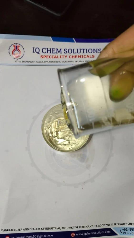 we “IQ Chem Solutions” are engaged as the foremost Manufacturer and Exporter of Lubricant Additives, Industrial Grade Additives, Components, Coolant, Dyes and Greese . Our products are high in demand due to their premium quality, seamless finish, different patterns and affordable prices. Furthermore, we ensure to timely deliver these products to our clients, through this we have gained a huge clients base in the market. We are one of the great exporter of Lubricating Additives all over the world.