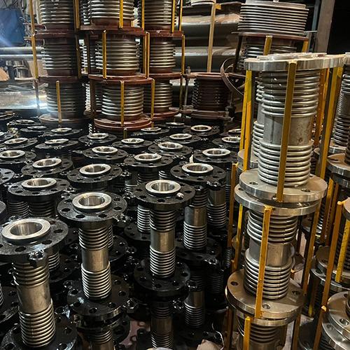 Braided bellows are flexible expansion joints made of stainless steel, designed to absorb thermal expansion, vibration, and misalignment in piping systems. Their braided structure enhances durability and flexibility, accommodating movements while maintaining structural integrity. Commonly used in industrial applications such as HVAC, petrochemical, and power generation, they effectively handle pressures ranging from 2 to 25 bar and temperatures up to 600 degree centigrade. Available in sizes ranging from 15NB to 6000NB, they offer reliable performance, ensuring the smooth operation of structure pipes in diverse mechanical setups. SEJB, a reputable brand, produces quality braided bellows suitable for various industrial environments.