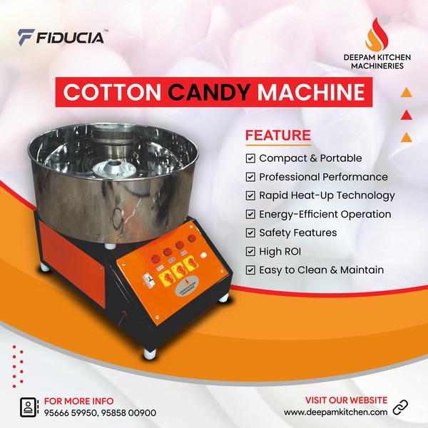 Fiducia Cotton                                                         Fiducia Cotton Candy Machine                                                                                    