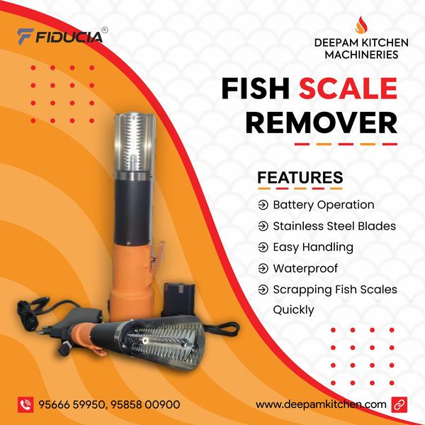 Deepam Kitchen Machineries is a manufacturer, exporter and supplier of Fish Scaler Remover Machine. We are offering Heavy duty fresh fish and frozen fish cutting requirements. These products are fabricated using premium quality raw materials sourced from our valued vendors. All the prouducts are ergonomicalluy designed to take on the toughest jobs with optimum performance. Thus saving the running cost on manpower, and electricity and kitchen hygine.