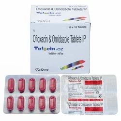 Medicine Type	AllopathicForm Of Medicine	TabletPackaging Type	BLISTERPackaging Size	10X10Type of Product Range	Anti-Bacterialswe are offering TALOCIN  to our customers providing the best services to our customers at reasonable rates