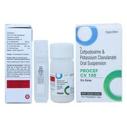 Service Location	AhmedabadCertification	WHODelivery Time	ImmediateTerritory Rights	Monopoly RightMedicine Type	AllopathicForm Of Medicine	SyrupPromotional Material	Visual AidsRange of Products	AntibioticsCEFPODOXIME-100MG+CLAVULANIIC ACID-62.50 MG/5ML. DRY SYP