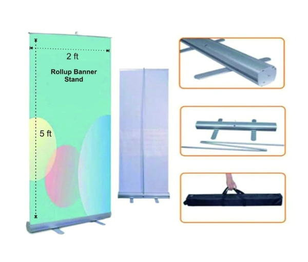 A roll-up standee is a portable, retractable banner stand used for advertising, promotion, and branding purposes.Benefits1. Portable: Easy to transport and set up.2. Eye-catching: Visually appealing graphics.3. Versatile: Suitable for various events and locations.Features1. Retractable mechanism: Easy to roll up and store.2. High-quality graphics: Vibrant, durable prints.3. Adjustable height: Customizable to suit needs.Applications1. Trade shows: Effective for showcasing products and services.2. Events: Suitable for conferences, exhibitions, and more.3. Retail: Enhances brand visibility and promotion.Why Choose Roll-Up Standees?1. Cost-effective: Affordable marketing solution.2. Easy to use: Simple setup and takedown.3. Impactful: Grabs attention and leaves a lasting impression.