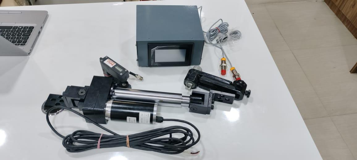 Electronic Edge Guide System Manufacturers in AhmedabadWe are also supply in Andhra Pradesh, Arunachal Pradesh, Assam, Bihar, Chhattisgarh, Goa, Gujarat, Haryana, Himachal Pradesh, Jharkhand, Karnataka, Kerala, Madhya Pradesh, Maharashtra, Manipur, Meghalaya, Mizoram, Nagaland, Odisha, Punjab, Rajasthan, Sikkim, Tamil Nadu, Telangana, Tripura, Uttar Pradesh, Uttarakhand, and West BengalDescription- Brushless servo motor drive, maintenance-free * Support ultrasonic sensor, optical sensor. * high precision, fast responding, * Precision ball screw, accurate positioning * Super high response speed of 500 microsecond. * Beautiful appearance: aluminum alloy finishing * User-friendly operation, fast and easy operation. * Flexible installation: can be integrated, separated and installed, can be installed at any angle * Input Power 230v AC. Price– 49500/unit MOQ-1 piece Supply ability– 200/month Delivery time– 1 day