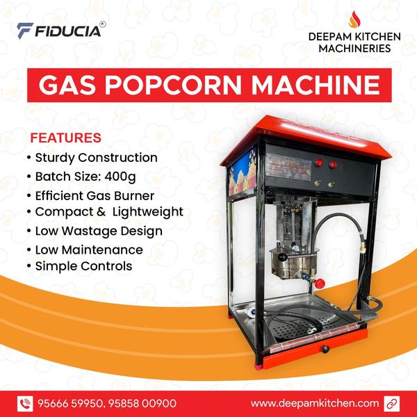 Fiducia Gas Popcorn Machine