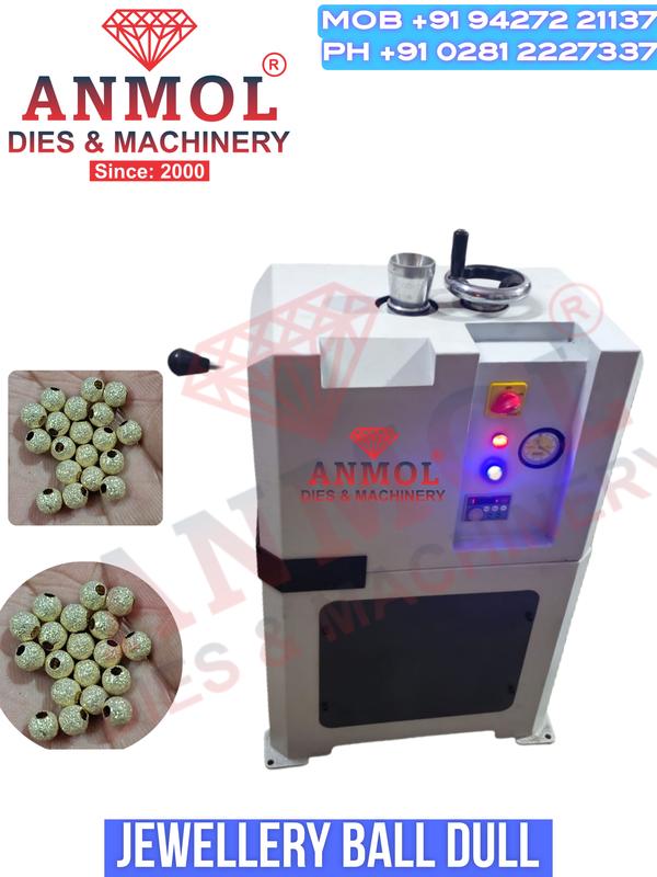 Jewellery Ball Dull MachineJewellery Ball dull machineBall dull machine use in JewelleryBall dull size 3mm to 8 mm  ball dull machine   There is no loss of any kind inside this machine, all metal can be recovered.