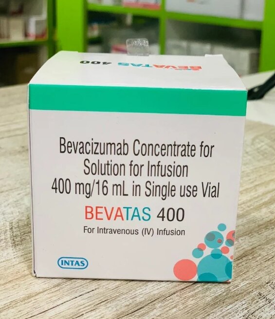 Strength	400 mgBrand	BevatasMARKETER	Intas Pharmaceuticals LtdSALT COMPOSITION	Bevacizumab (400mg)Country of Origin	Made in IndiaBevatas 400 Solution for Infusion is an anticancer medication. It is used in the treatment of cancer of colon and rectum, non-small cell lung cancer, kidney cancer, brain tumor, ovarian and cervical cancer. It helps to prevent the growth of new blood vessels that feed tumors and stops tumors from growing.