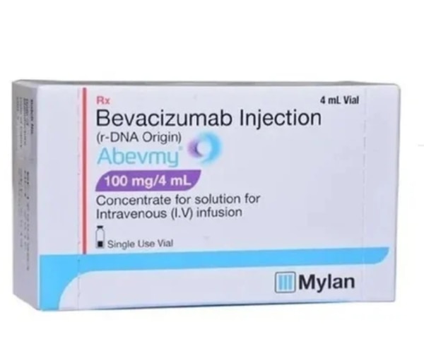 Strength	100 mg/4 mlBrand	Abevmy 9Packaging Type	VailsUsage/Application	For concentrate for solution for Intravenous InfusionPackaging Size	16 ml (Single Use Vial)Dose/Strength	100 mgManufactured By	MylanWe bring forth our vast industrial experience and expertise in this business, instrumental in providing Bevacizumab Injection.Other Details :r-DNA Origin