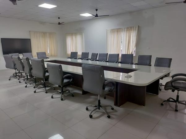 Elevate your meetings and collaborations with our exquisite conference tables, crafted with precision and style by Inside Interiors And Construction. Our conference tables are designed to make a statement, combining functionality, durability, and aesthetics to create the perfect setting for productive discussions and decision-making. From sleek and modern designs to classic and elegant styles, our conference tables are tailored to suit your unique business needs and brand identity. Trust us to deliver high-quality, custom conference tables that reflect your professionalism and inspire your team.