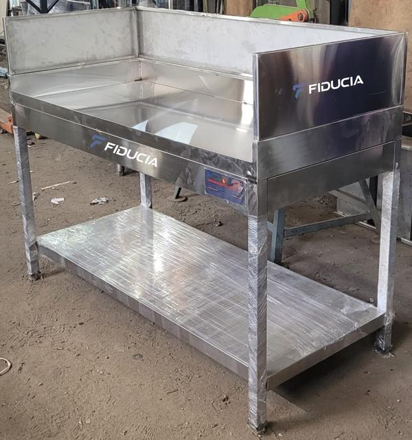 Deepam Kitchen Machineries is a manufacturer, exporter and supplier of SS Tea | Coffee Counter. These products are fabricated using premium quality stainless steel 202 and 304 grade. We can customise the different sizes as per customer requirements.  These products are fabricated using premium quality raw materials sourced from our valued vendors.All the prouducts are ergonomicalluy designed to take on the toughest jobs with optimum performance. 