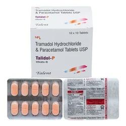 Medicine Type	AllopathicForm Of Medicine	TabletPackaging Type	BLISTERPackaging Size	10X10Type of Product Range	Analgesicwe are offering TALIDOL to our customers providing the best services to our customers at reasonable rates