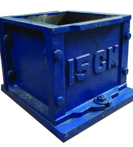 Non ISI Type Cube Mould 15 x 15 x 15 CM For Construction