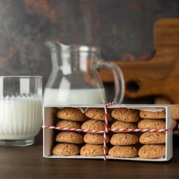 Cookies Manufacturers in India.o Baked using Bajra, Quinoa, and Wheat flouro A perfect blend of taste and nutritiono Contains healthy grains for energy and well-being✨ Snack Smart with NandiRaj Multigrain Cookies – Where every bite supports your health.📞 For orders, partnerships, or bulk supply, contact us today.