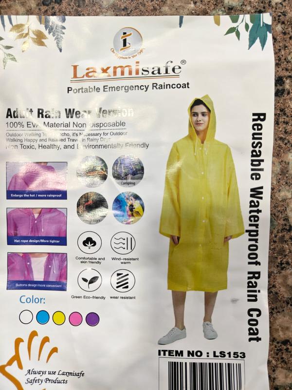 PVC Raincoat / Pocket Raincard / Portable Raincoat 